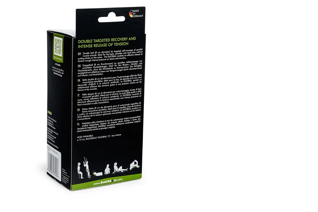 BLACKROLL Duoball 08 Faszienball 5 BLACKROLL Duoball 08 Faszienball – Bild 3
